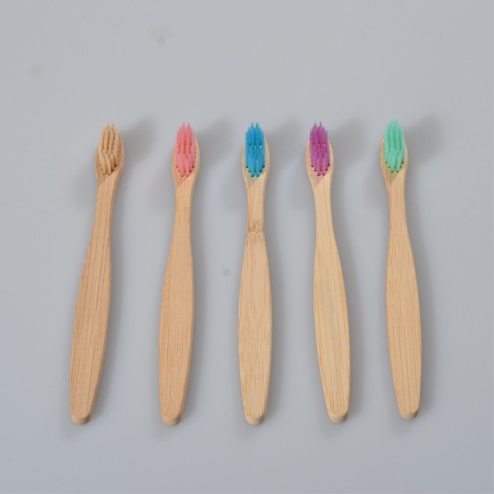 Bamboo Toothbrushes For Kids - Ocean Explorer 5-Pack - Zero Waste Cartel
